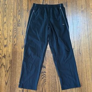 Hind Men's Large Straight Leg Black Sweatpants Active Workout Sport Outdoor